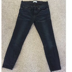 🌻Madewell skinny skinny ankle cropped jeans🌻